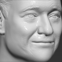 Conan OBrien bust ready for full color 3D printing - Thumbnail 21