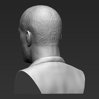 Jason Statham bust 3D printing ready stl obj formats - Thumbnail 5