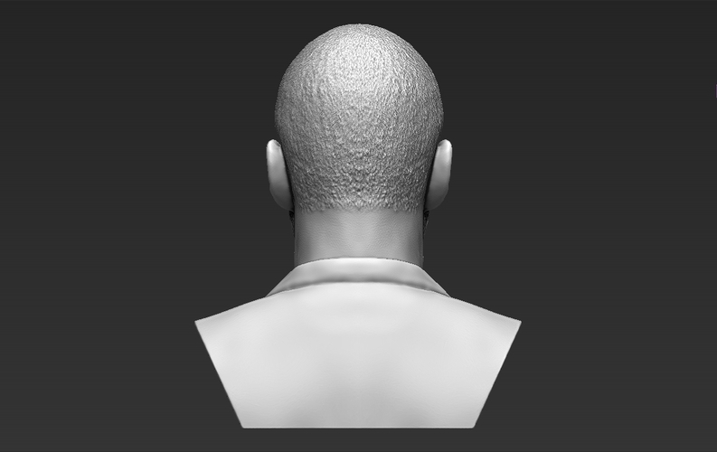 Jason Statham bust 3D printing ready stl obj formats 3D Print 273841