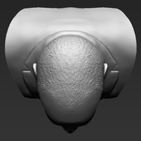 Jason Statham bust 3D printing ready stl obj formats - Thumbnail 14