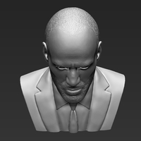 Jason Statham bust ready for full color 3D printing - Thumbnail 20