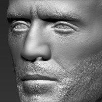 Jason Statham bust ready for full color 3D printing - Thumbnail 23