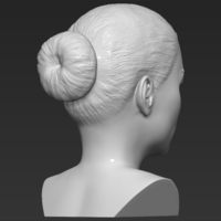 Adriana Lima bust 3D printing ready stl obj formats - Thumbnail 7