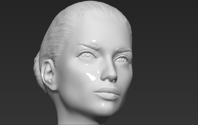 Adriana Lima bust 3D printing ready stl obj formats 3D Print 273898