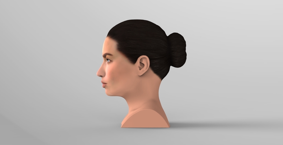Adriana Lima bust ready for full color 3D printing 3D Print 273923
