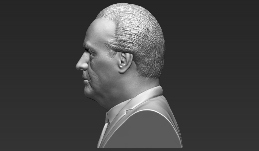 Jack Nicholson bust 3D printing ready stl obj formats 3D Print 273959