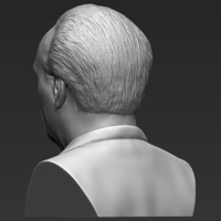 Jack Nicholson bust 3D printing ready stl obj formats - Thumbnail 5