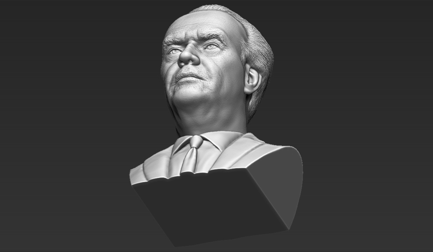 Jack Nicholson bust 3D printing ready stl obj formats 3D Print 273976