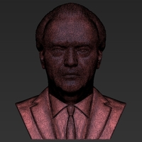 Jack Nicholson bust 3D printing ready stl obj formats - Thumbnail 22