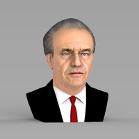 Jack Nicholson bust ready for full color 3D printing - Thumbnail 5