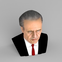 Jack Nicholson bust ready for full color 3D printing - Thumbnail 6