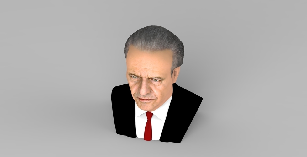 Jack Nicholson bust ready for full color 3D printing 3D Print 273985