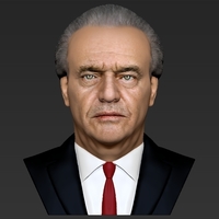 Jack Nicholson bust ready for full color 3D printing - Thumbnail 10