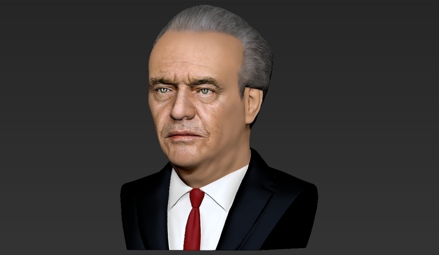 Jack Nicholson bust ready for full color 3D printing 3D Print 273989