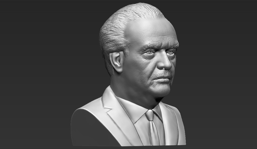 Jack Nicholson bust ready for full color 3D printing 3D Print 273995