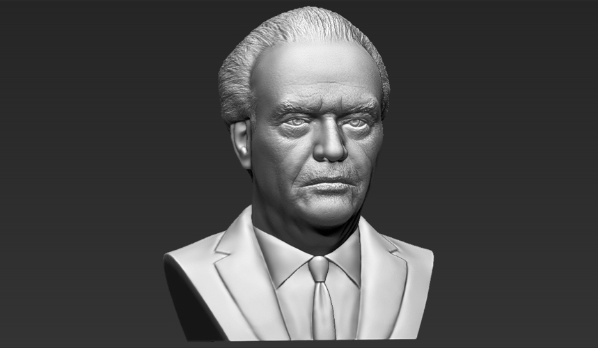 Jack Nicholson bust ready for full color 3D printing 3D Print 273996