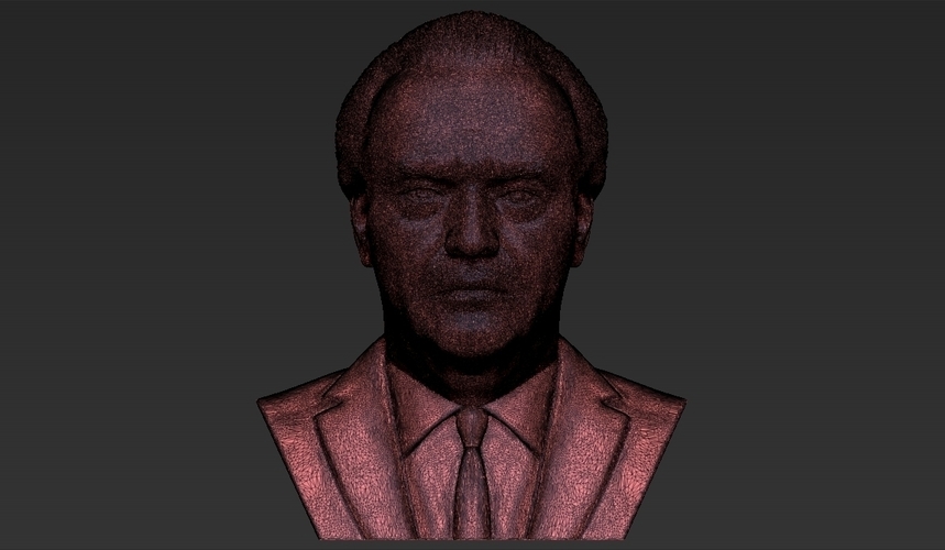 Jack Nicholson bust ready for full color 3D printing 3D Print 274001