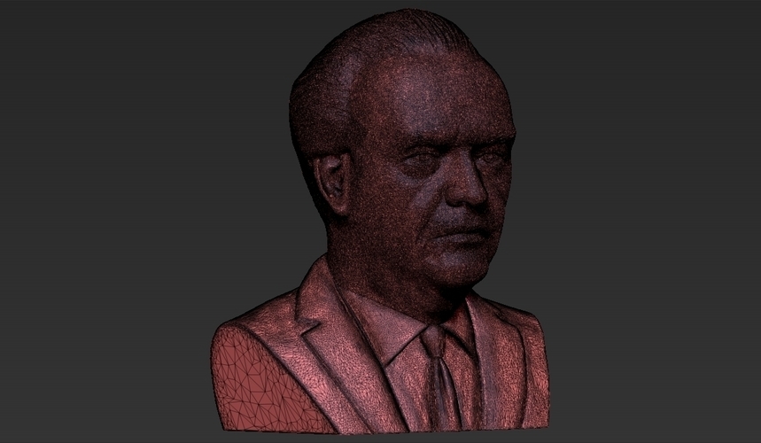 Jack Nicholson bust ready for full color 3D printing 3D Print 274002