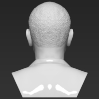 Barack Obama bust 3D printing ready stl obj formats - Thumbnail 7