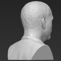 Barack Obama bust 3D printing ready stl obj formats - Thumbnail 8