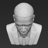 Barack Obama bust 3D printing ready stl obj formats - Thumbnail 14