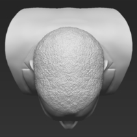 Barack Obama bust 3D printing ready stl obj formats - Thumbnail 15