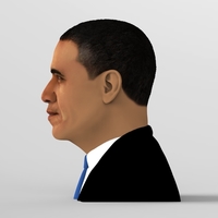 Barack Obama bust ready for full color 3D printing - Thumbnail 4