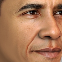Barack Obama bust ready for full color 3D printing - Thumbnail 8
