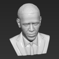 Barack Obama bust ready for full color 3D printing - Thumbnail 18