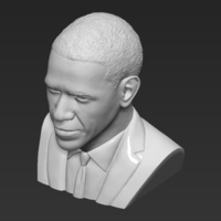Barack Obama bust ready for full color 3D printing - Thumbnail 19