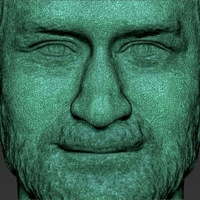 Prince Harry bust 3D printing ready stl obj formats - Thumbnail 21