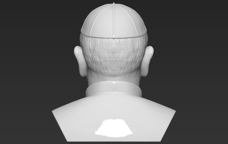 Pope Francis bust 3D printing ready stl obj formats 3D Print 274078