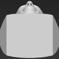 Pope Francis bust 3D printing ready stl obj formats - Thumbnail 22