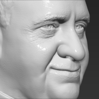 Pope Francis bust ready for full color 3D printing - Thumbnail 21