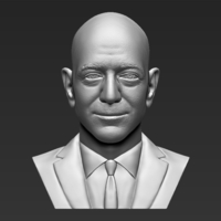 Small Jeff Bezos bust 3D printing ready stl obj formats 3D Printing 274121