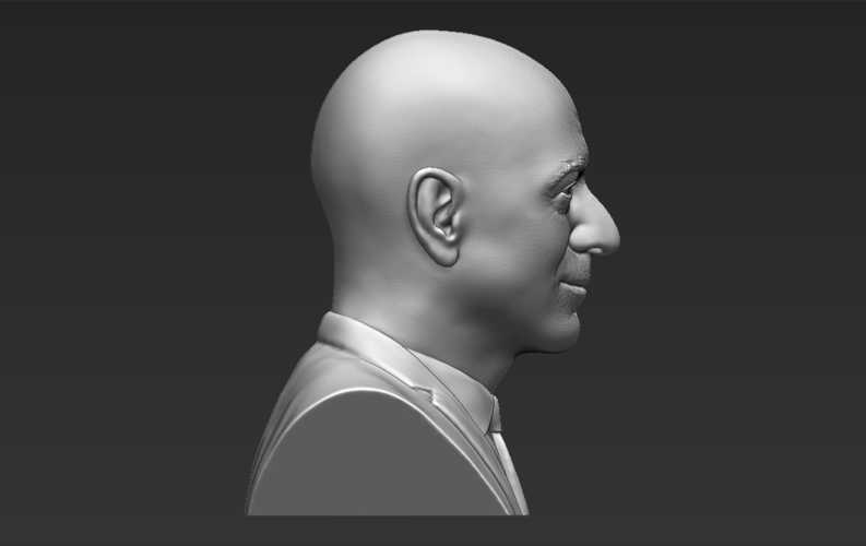 Jeff Bezos bust 3D printing ready stl obj formats 3D Print 274130