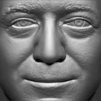 Jeff Bezos bust 3D printing ready stl obj formats - Thumbnail 19
