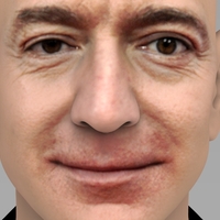 Jeff Bezos bust ready for full color 3D printing - Thumbnail 8