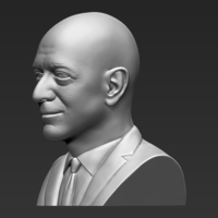 Jeff Bezos bust ready for full color 3D printing - Thumbnail 15