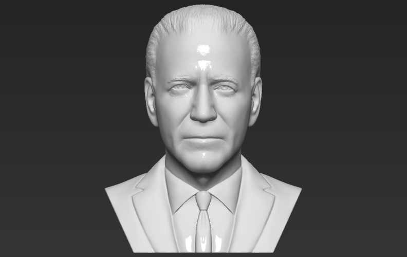 Joe Biden bust 3D printing ready stl obj 3D Print 274171