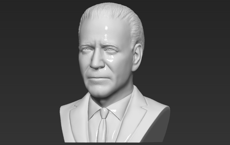 Joe Biden bust 3D printing ready stl obj 3D Print 274172