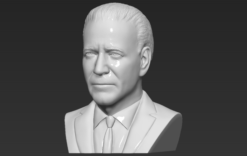 Joe Biden bust 3D printing ready stl obj 3D Print 274173