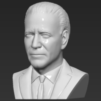 Joe Biden bust 3D printing ready stl obj - Thumbnail 3