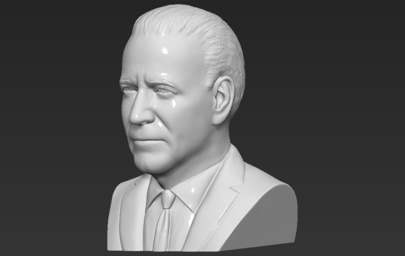 Joe Biden bust 3D printing ready stl obj 3D Print 274174