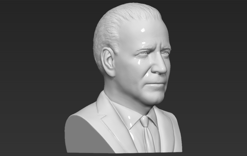 Joe Biden bust 3D printing ready stl obj 3D Print 274180