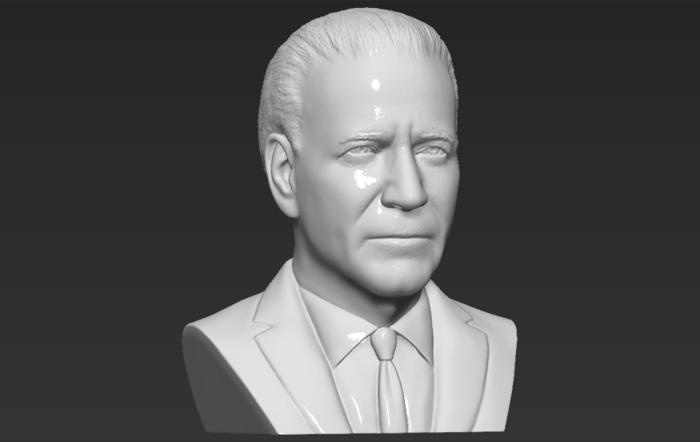 Joe Biden bust 3D printing ready stl obj 3D Print 274181