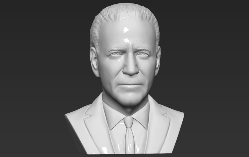 Joe Biden bust 3D printing ready stl obj 3D Print 274182