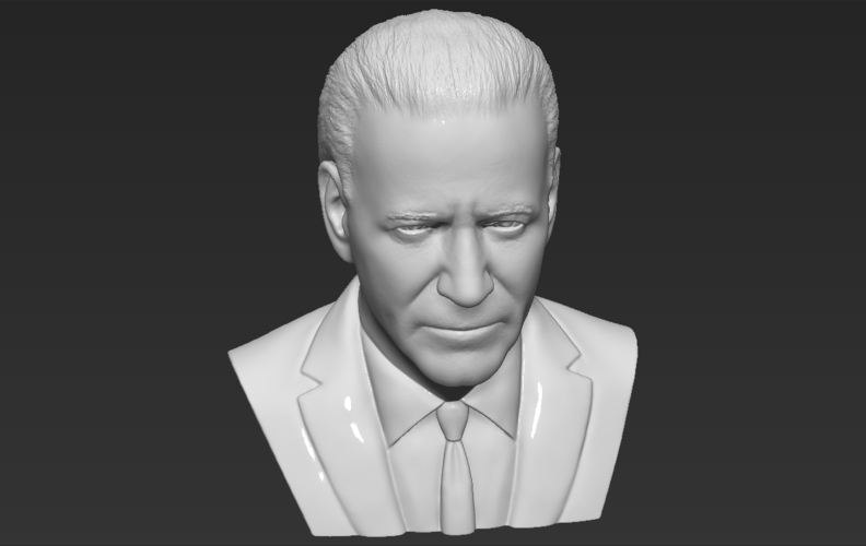 Joe Biden bust 3D printing ready stl obj 3D Print 274183