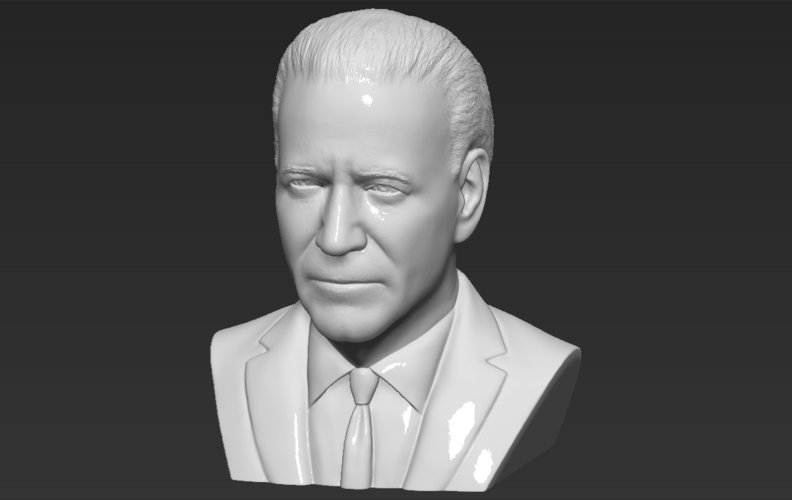 Joe Biden bust 3D printing ready stl obj 3D Print 274184