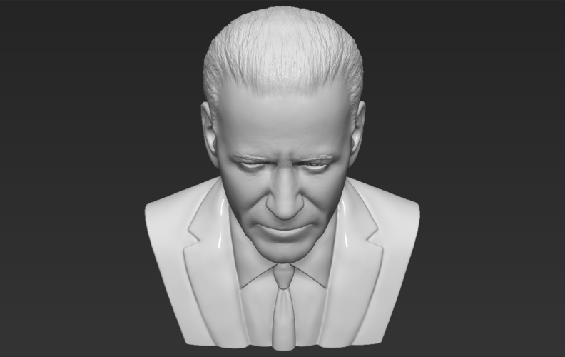 Joe Biden bust 3D printing ready stl obj 3D Print 274185